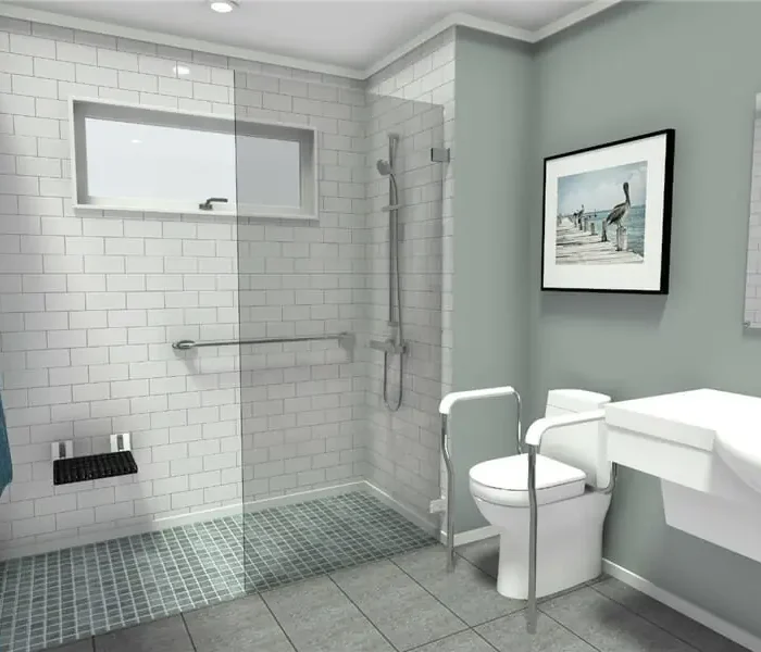 Accessible-bathroom-shower-seat